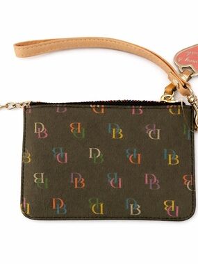 Dooney & Burke Wristlet Coin Purse